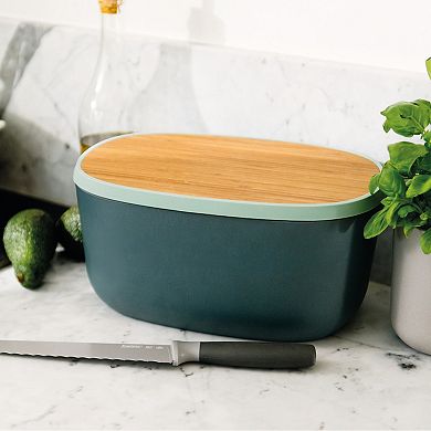 BergHOFF Leo Bamboo Bread Box with Cutting Board