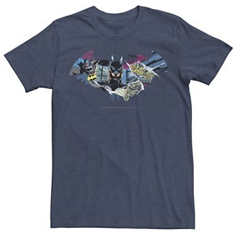 Men's DC Comics Batman Dark Comic Logo Graphic Tee