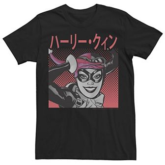 Men's Batman Haltone Kanji Harley Graphic Tee
