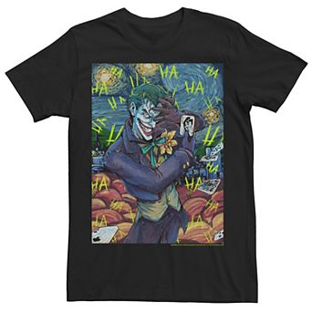 Men's Batman Joker Starry Graphic Tee