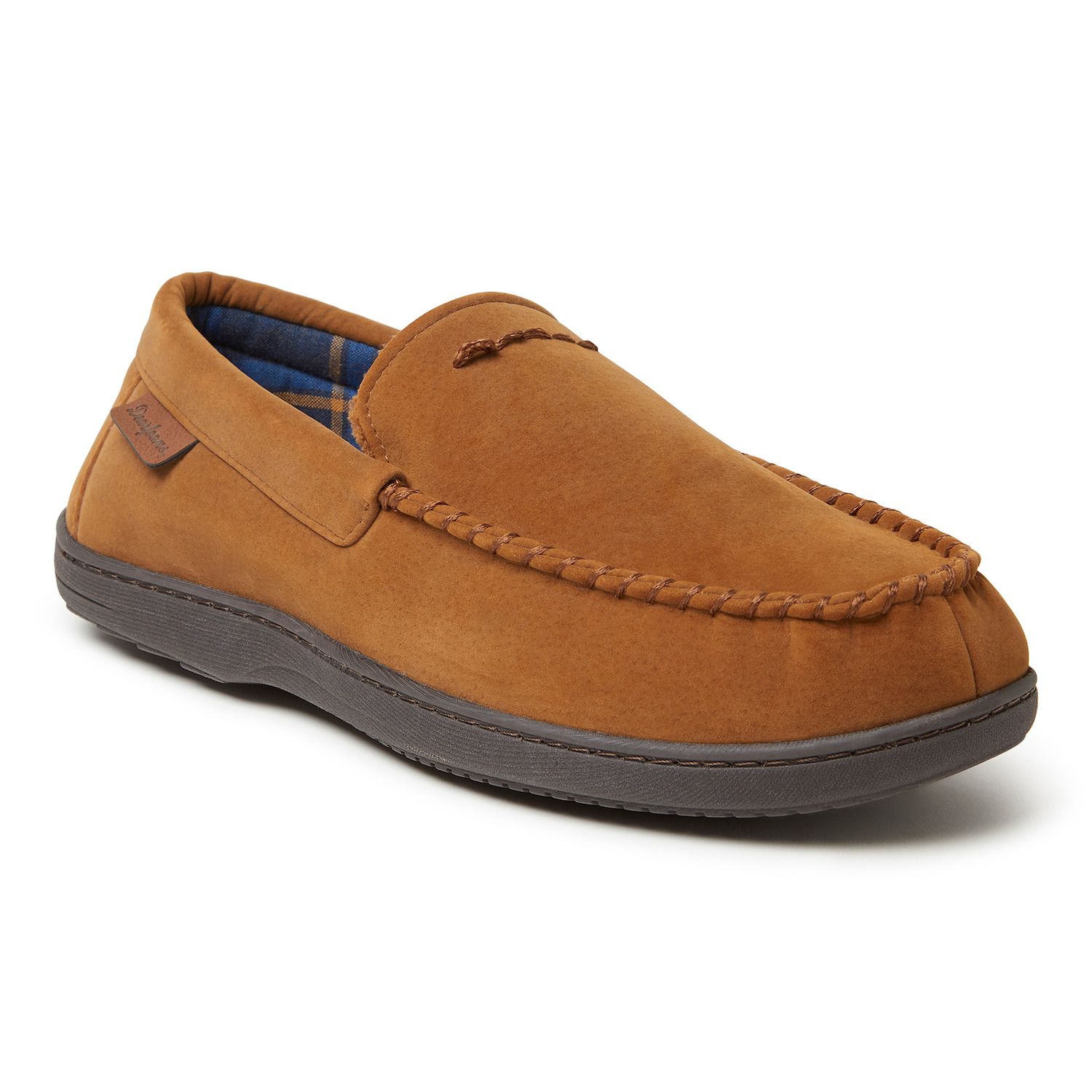 mens dearfoam moccasin slippers