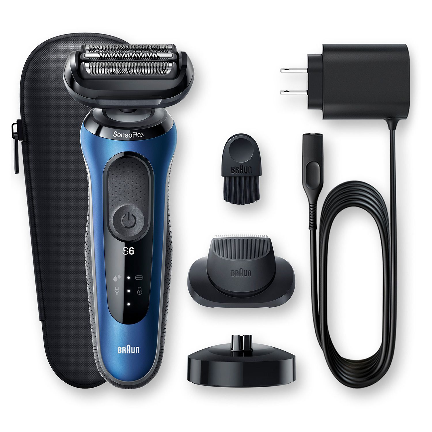 braun electric shaver with trimmer