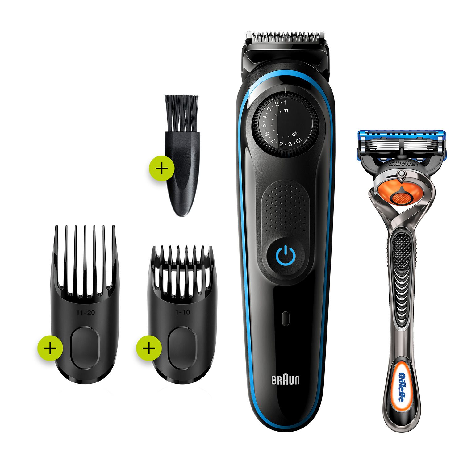 philips norelco beardtrimmer 7300 men's hair clipper