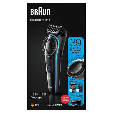 Braun Beard Trimmer & Hair Clipper for Men BT3240