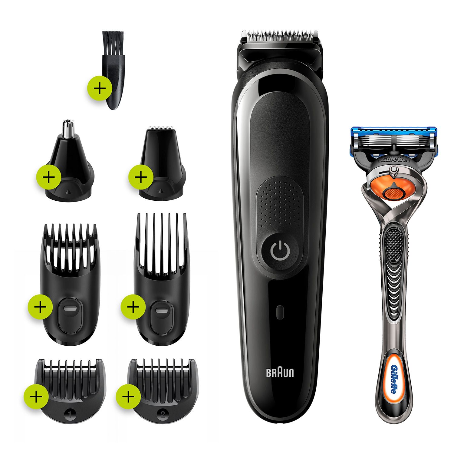 braun beard trimmer & hair clipper for men bt3240