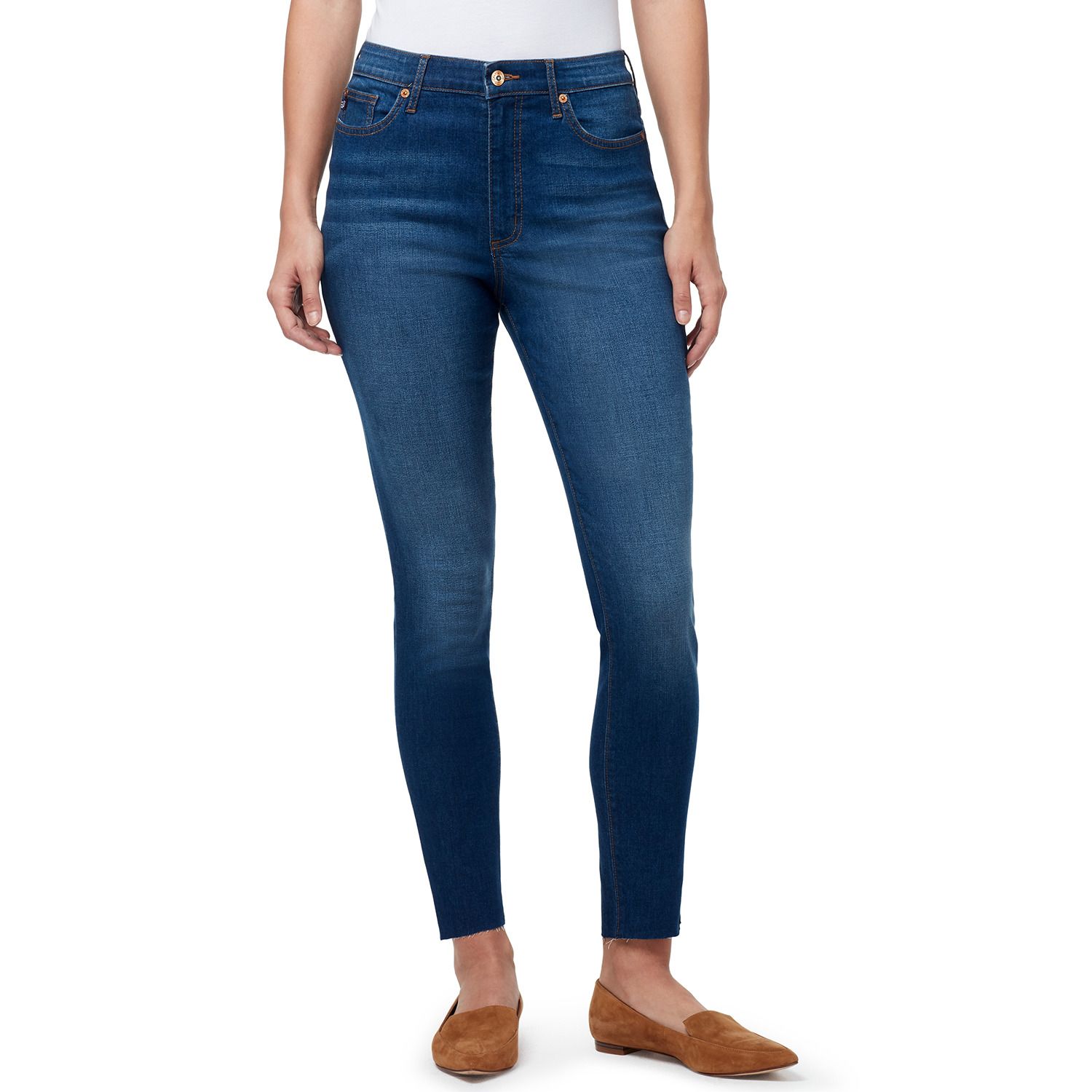 Women's Chaps Mid Rise Skinny Jeans
