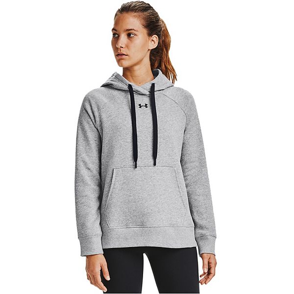 Under Armour - Womens Rival Bl Fill Hoodie Fleece Top, Color