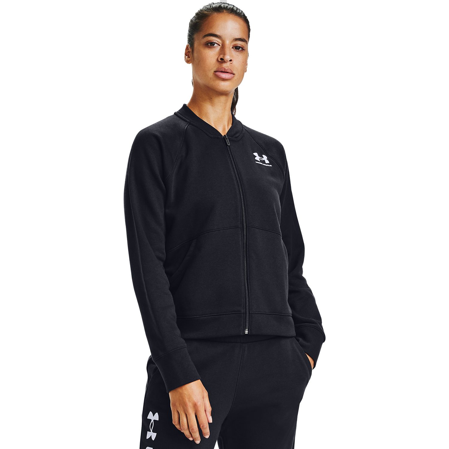 womens under armour fleece jacket