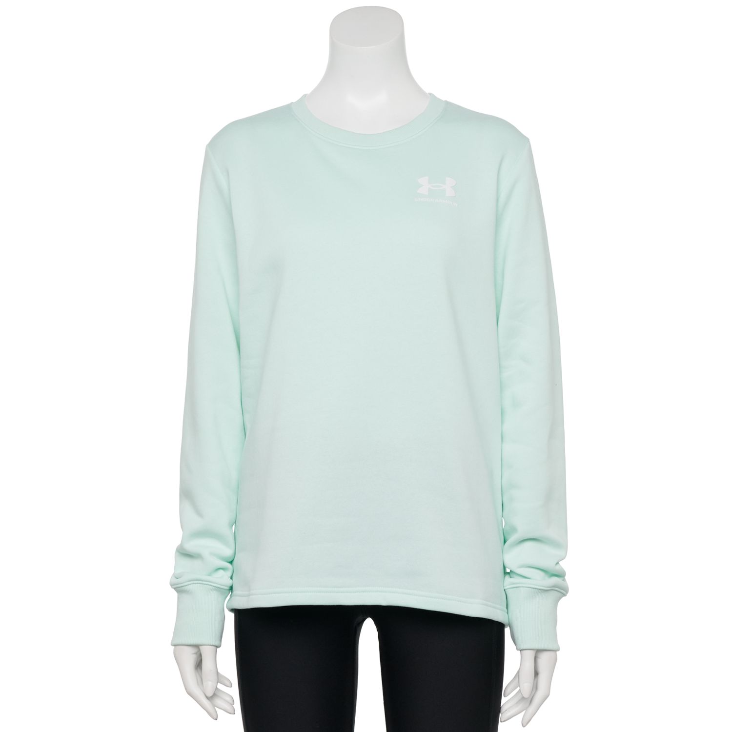 under armour crew neck sweatshirt womens