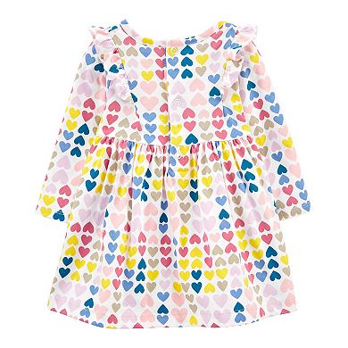 Baby Girl Carter's Heart Jersey Dress