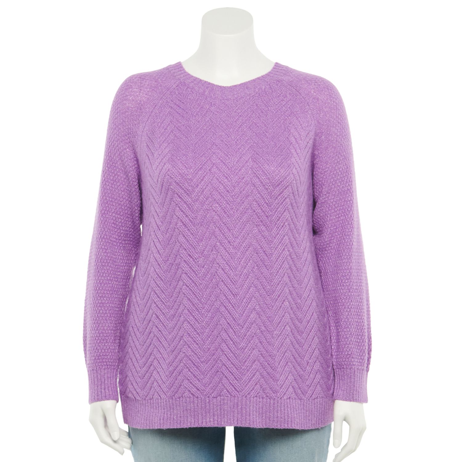 kohls womens plus sweaters