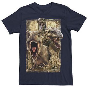 Men's Jurassic World Killer Dinosaur Collage Tee