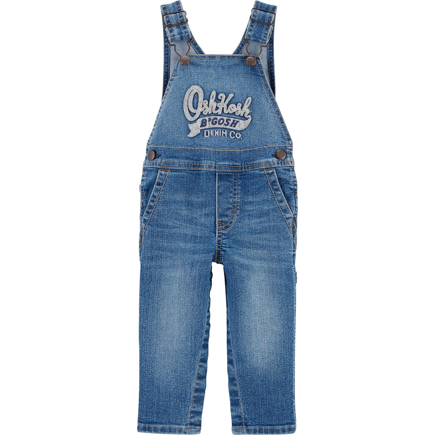 baby blue jean overalls