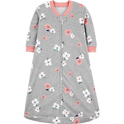 Fleece baby girl sleepers sale