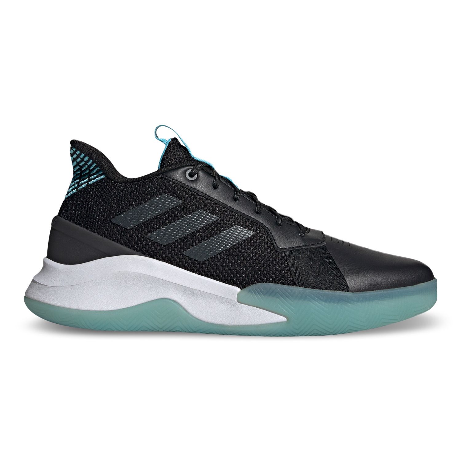 adidas men's run the game basketball shoe