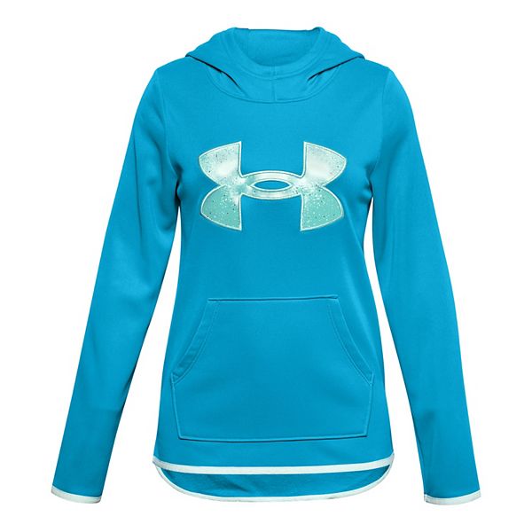 Girls 7-16 Under Armour Armour Fleece® Glitter Logo Hoodie