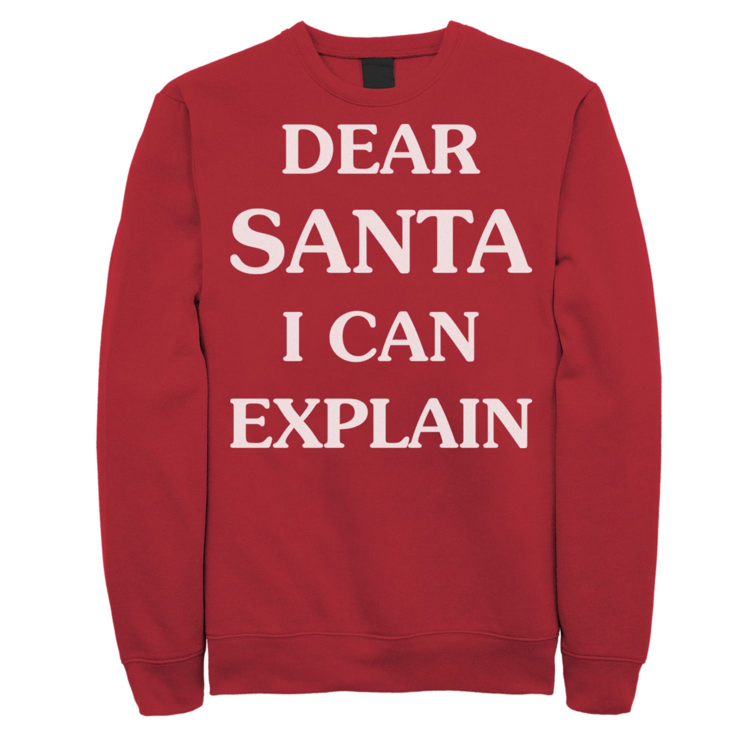 dear santa i can explain sweater