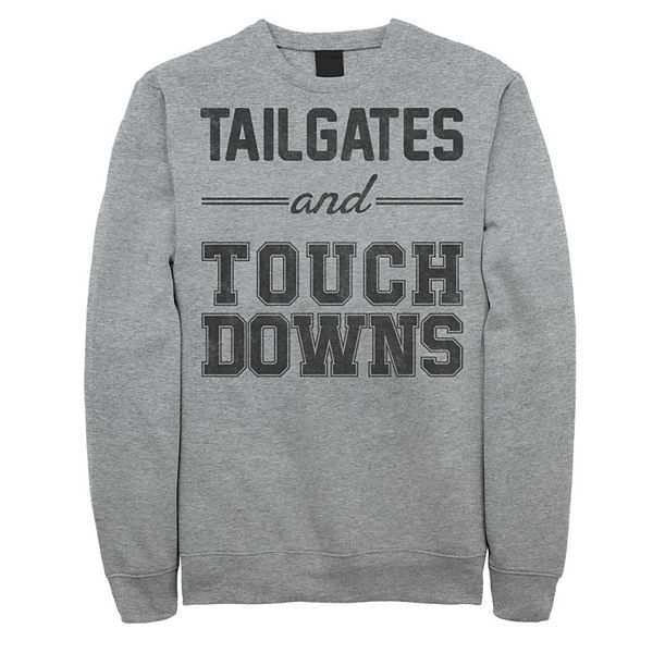 Men's Tailgates And Touchdowns Word Stack Graphic Fleece Pullover