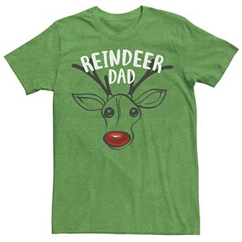 Men's Reindeer Dad Graphic Tee