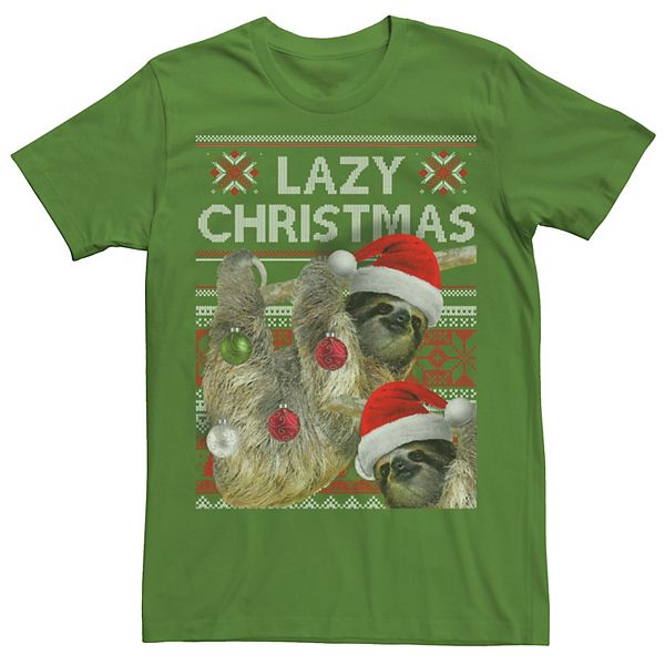 Men's Snowy Sloth Graphic Tee