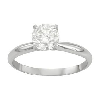 Evolv 14k Gold 1 Carat T.W. IGI Certified Lab-Grown Diamond Solitaire Engagement Ring