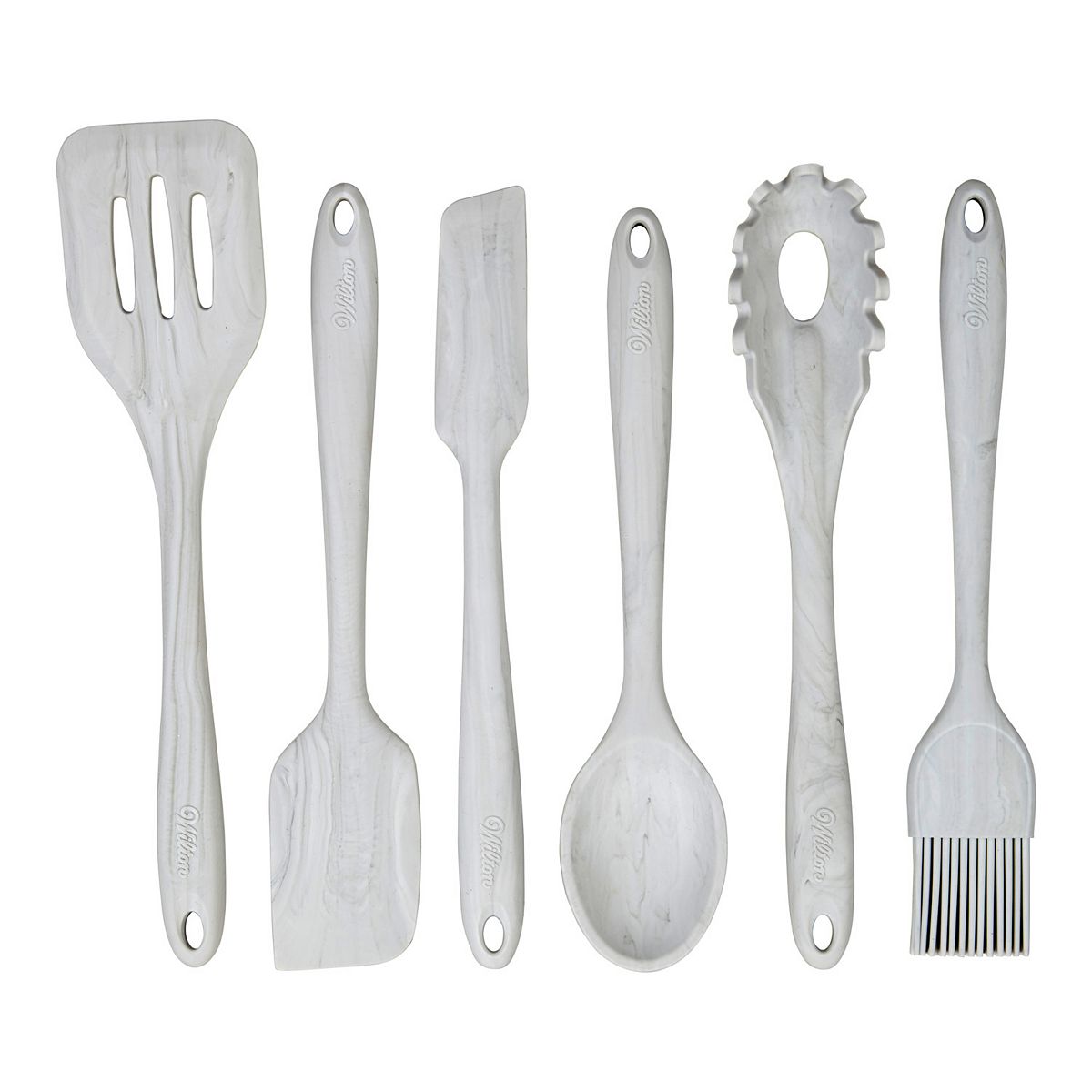 Wilton Marble Silicone 6-pc. Kitchen Utensil Set