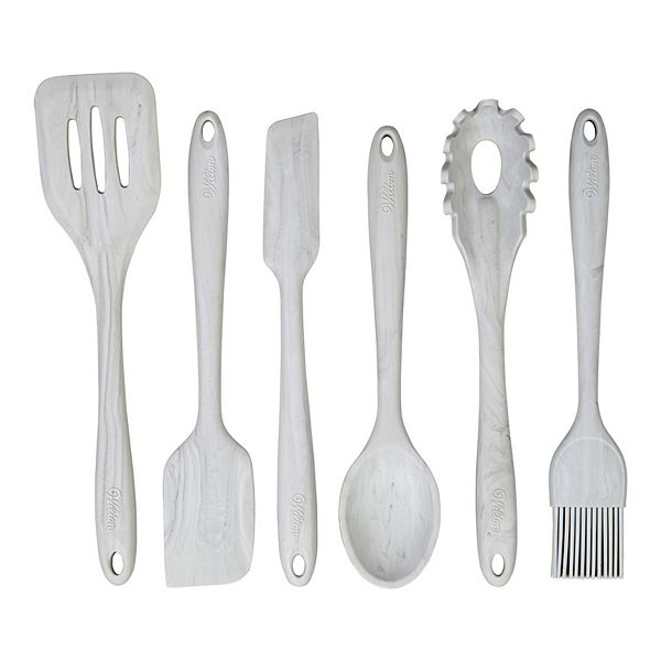 Wilton Marble Silicone 6pc. Kitchen Utensil Set