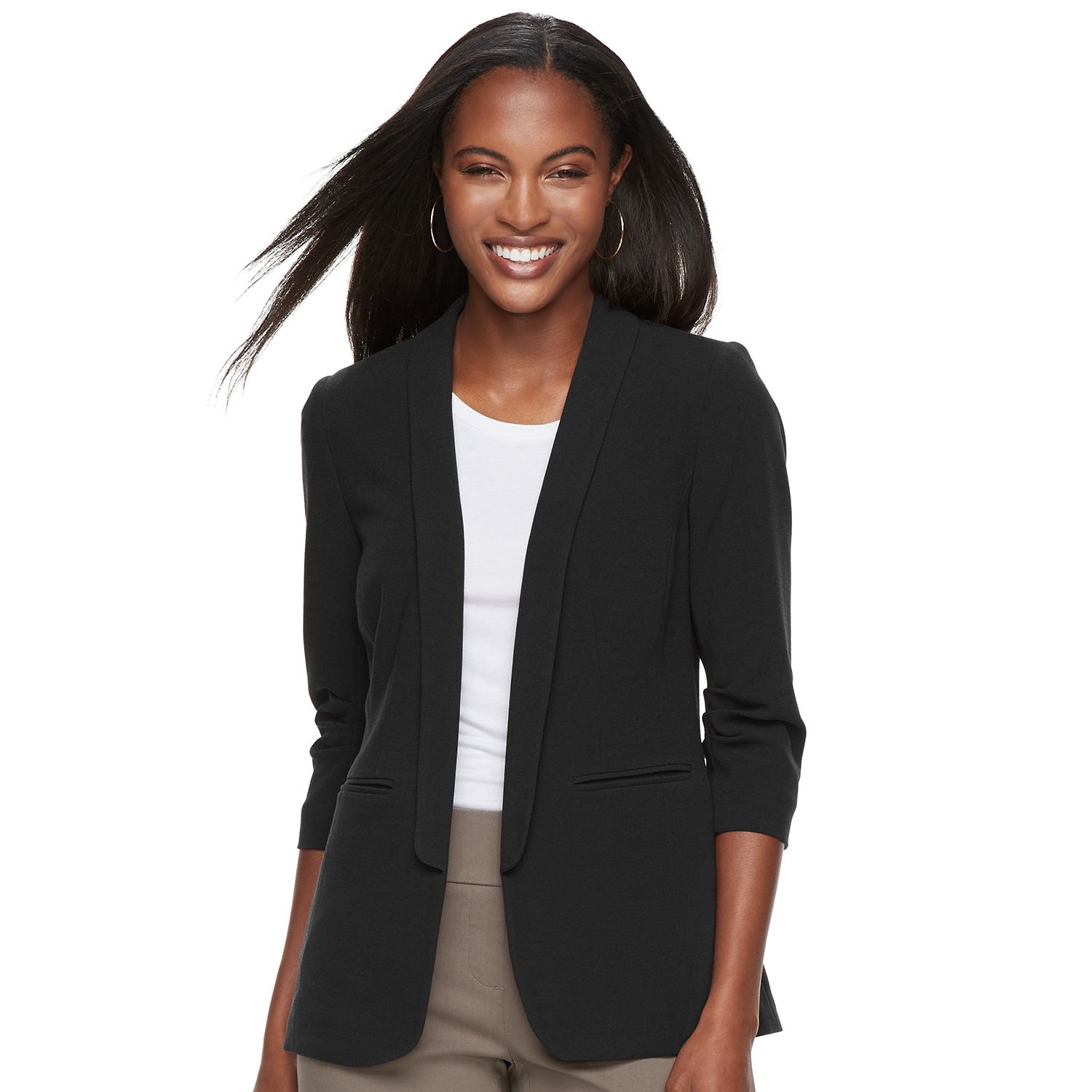 short black suit jacket womens