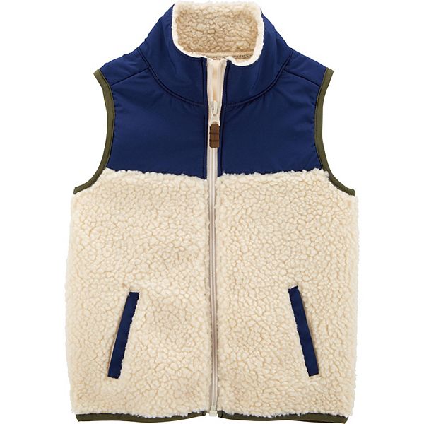 Kids 2025 sherpa vest