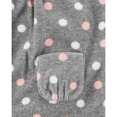 Baby Girl Carter's 3-Piece Polka Dot Little Vest, Bodysuit & Leggings Set