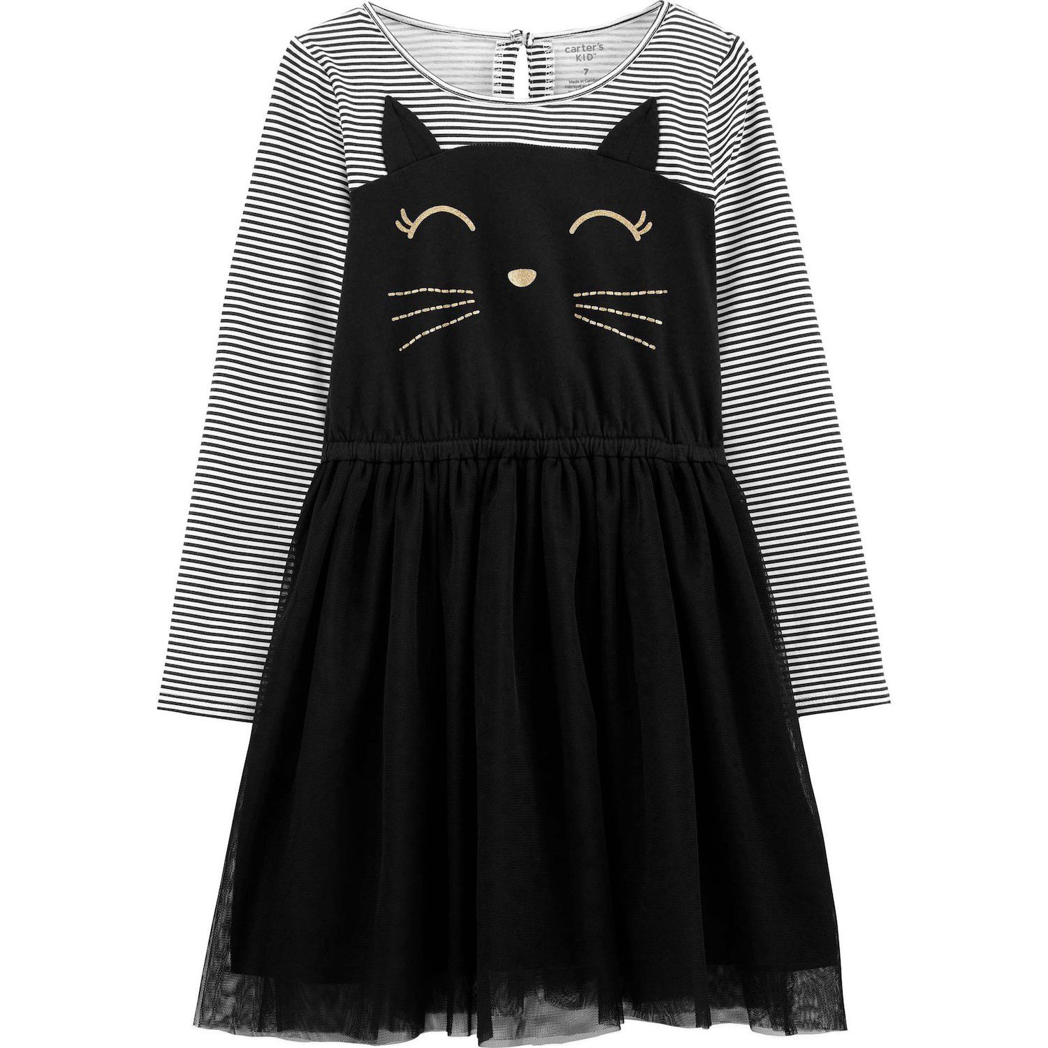 carters halloween cat dress