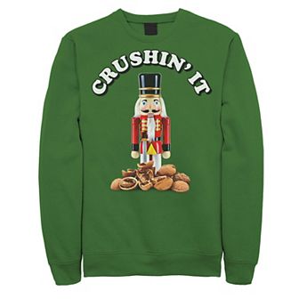 Men's Nut Cracker Crushing It Christmas Fleece