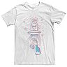 Men's Cats, Pizza And Tacos Being Abducted Graphic Tee