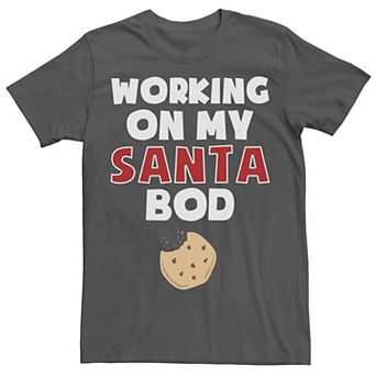 Men's Working On My Santa Bod Graphic Tee