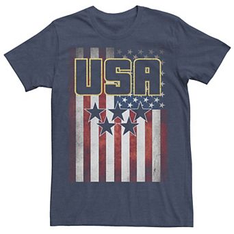 Men's USA Flag Logo Graphic Tee