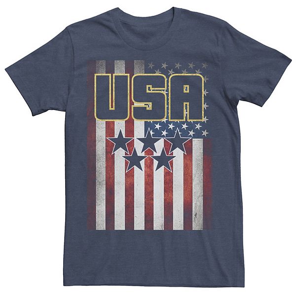 Men's USA Flag Logo Graphic Tee