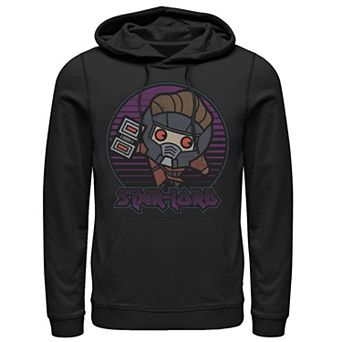 Men's Marvel Star-Lord Guardians of the Galaxy Kawaii Graphic Hoodie