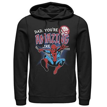 Men's Marvel Spider-Man Amazing Dad Father's Day Hoodie