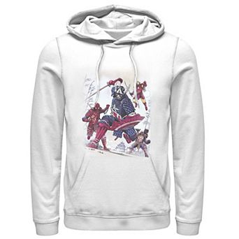 Men's Marvel Avengers Assemble Samurai Warriors Graphic Hoodie