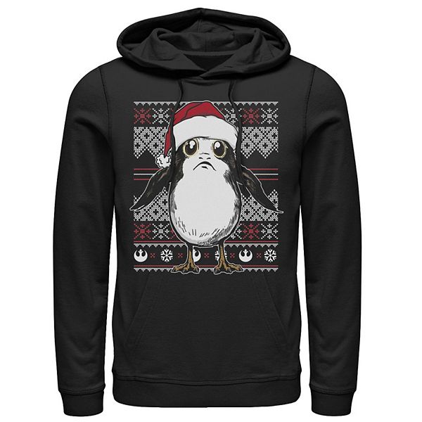 Unisex T-shirt. Ugly Christmas Shirt Hoodie Shirt Star Wars Porg Ugly Christmas Graphic T-Shirt