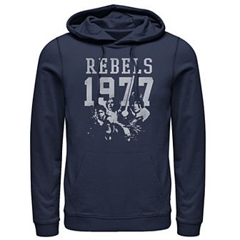 Men's Star Wars Han Luke Leia Rebels 1977 Hoodie