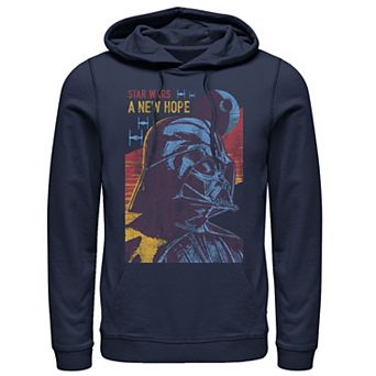 Men's Star Wars A New Hope Darth Vader Propaganda Hoodie