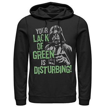 Men's Star Wars Vader Lack Of Green St. Patrick's Hoodie