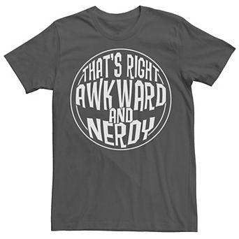 Men's That's Right Awkward And Nerdy Graphic Tee