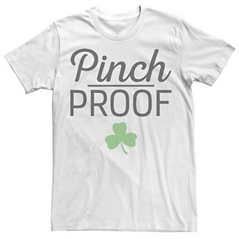 Men's Pinch Proof Shamrock Saint Paddy's Day Graphic Tee