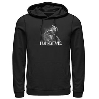 Men's Marvel Avengers Endgame Thanos I Am Inevitable Portrait Graphic Hoodie