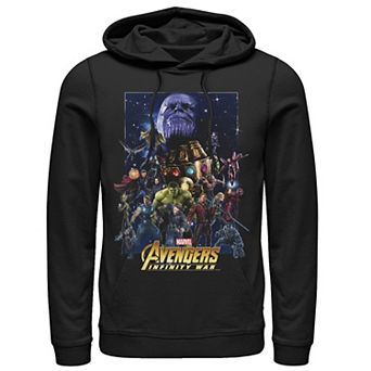 Men's Marvel Avengers Infinity War Team Assemble Graphic Hoodie
