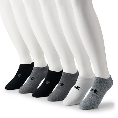 Men s Under Armour Essentials 6 pack No Show Socks