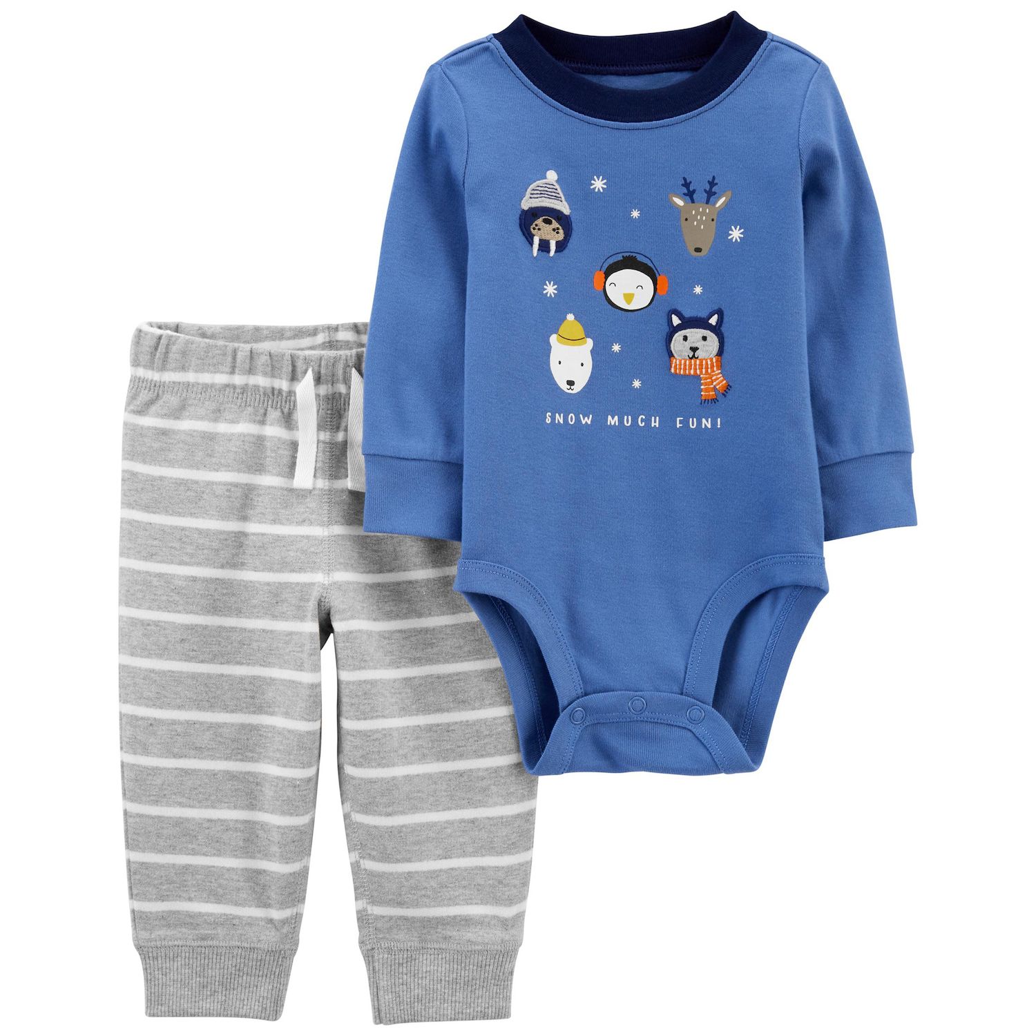 baby boy winter bodysuit