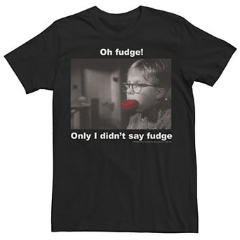 Men's Christmas Story Fudge Tee